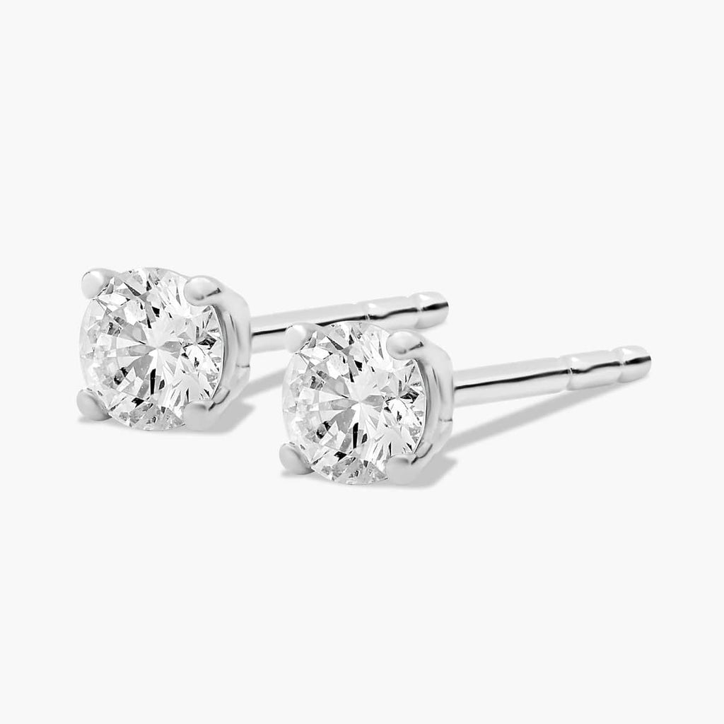 Orecchini Solitaire Diamante Lab-Grown 0.25 CTW — Oro 14K