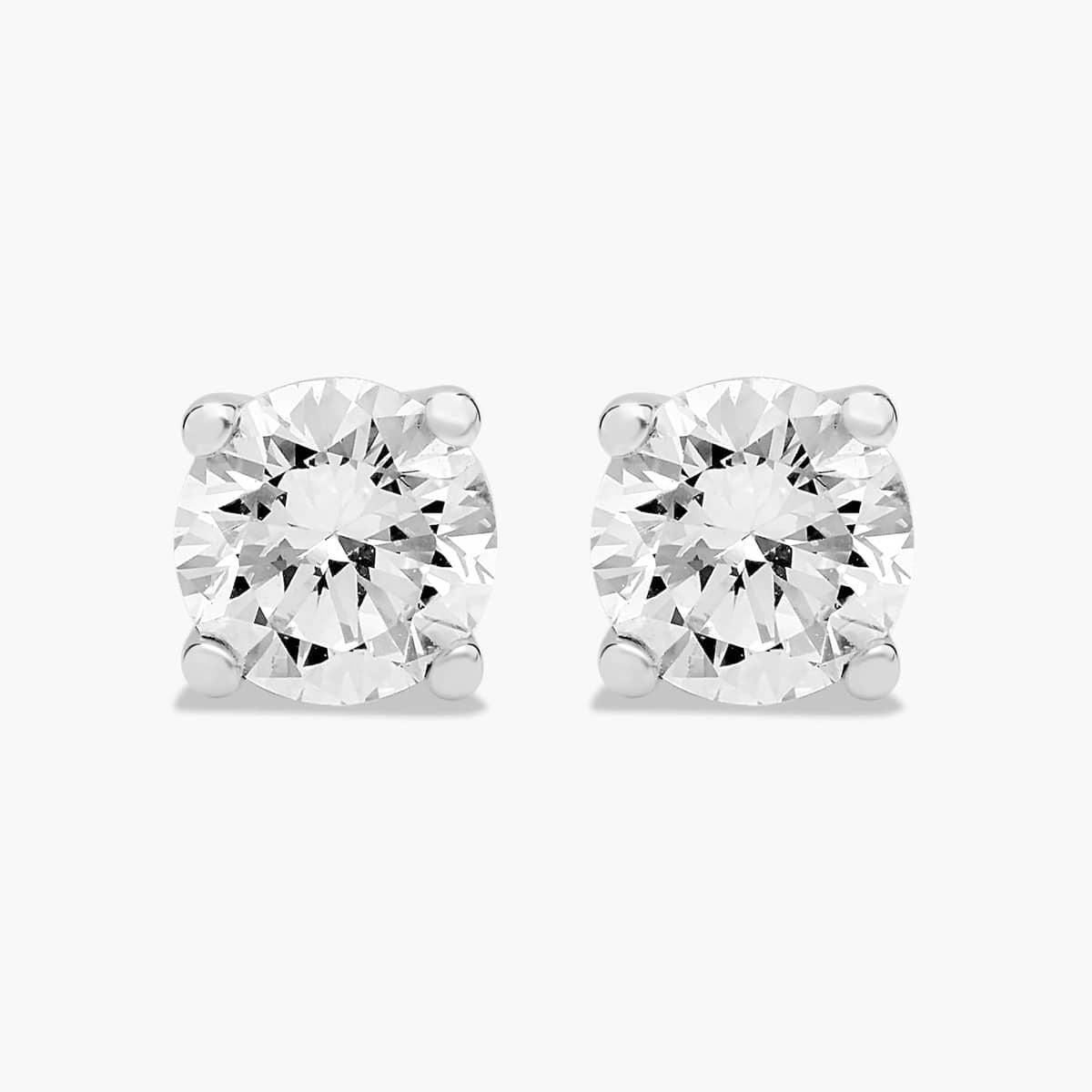 Orecchini Solitaire Diamante Lab-Grown 0.25 CTW — Oro 14K