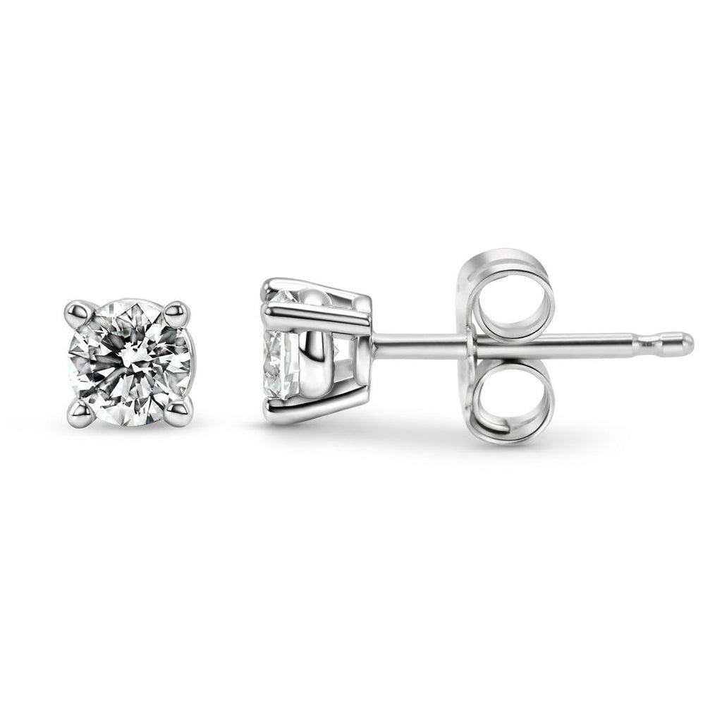 Orecchini Solitaire Diamante Lab-Grown 0.25 CTW — Oro 14K