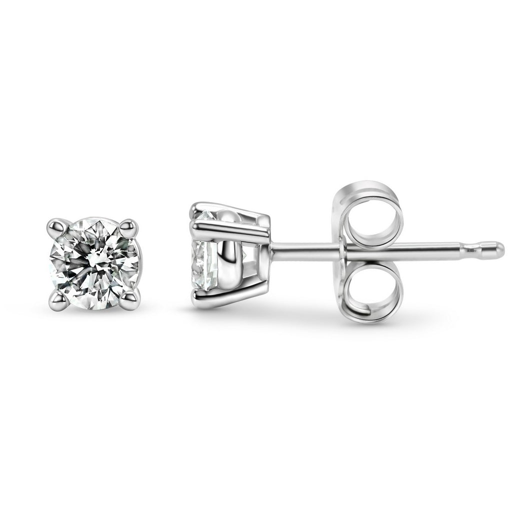 Orecchini Solitaire Diamante Lab-Grown 0.25 CTW — Oro 14K