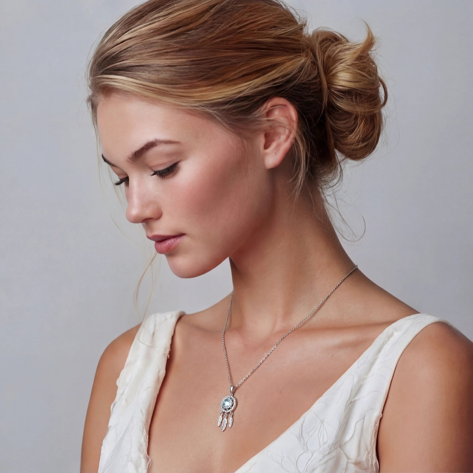 Collana Spirito Acchiappasogni | Moissanite VVS1 1 Carato