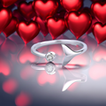 925 Sterling Silver Whale Tail Ring