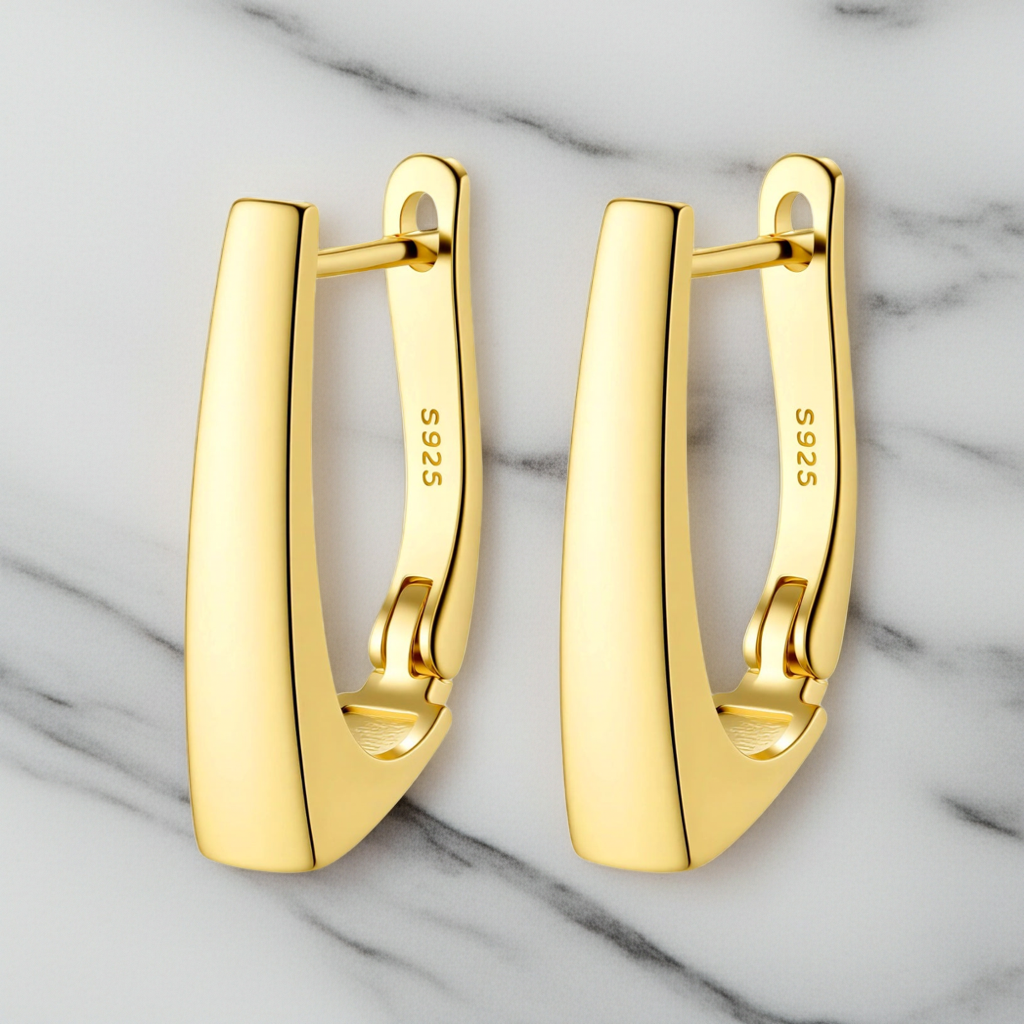 Golden Hour Huggie Earrings