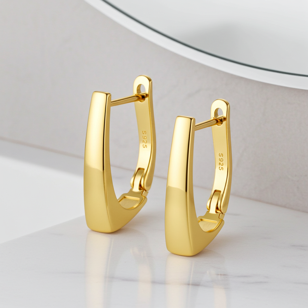 Golden Hour Huggie Earrings