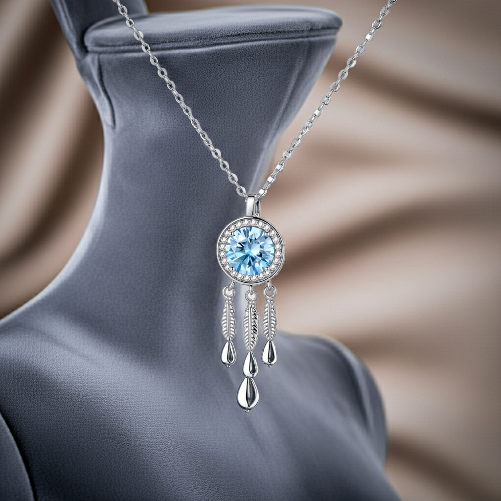 Collana Spirito Acchiappasogni | Moissanite VVS1 1 Carato