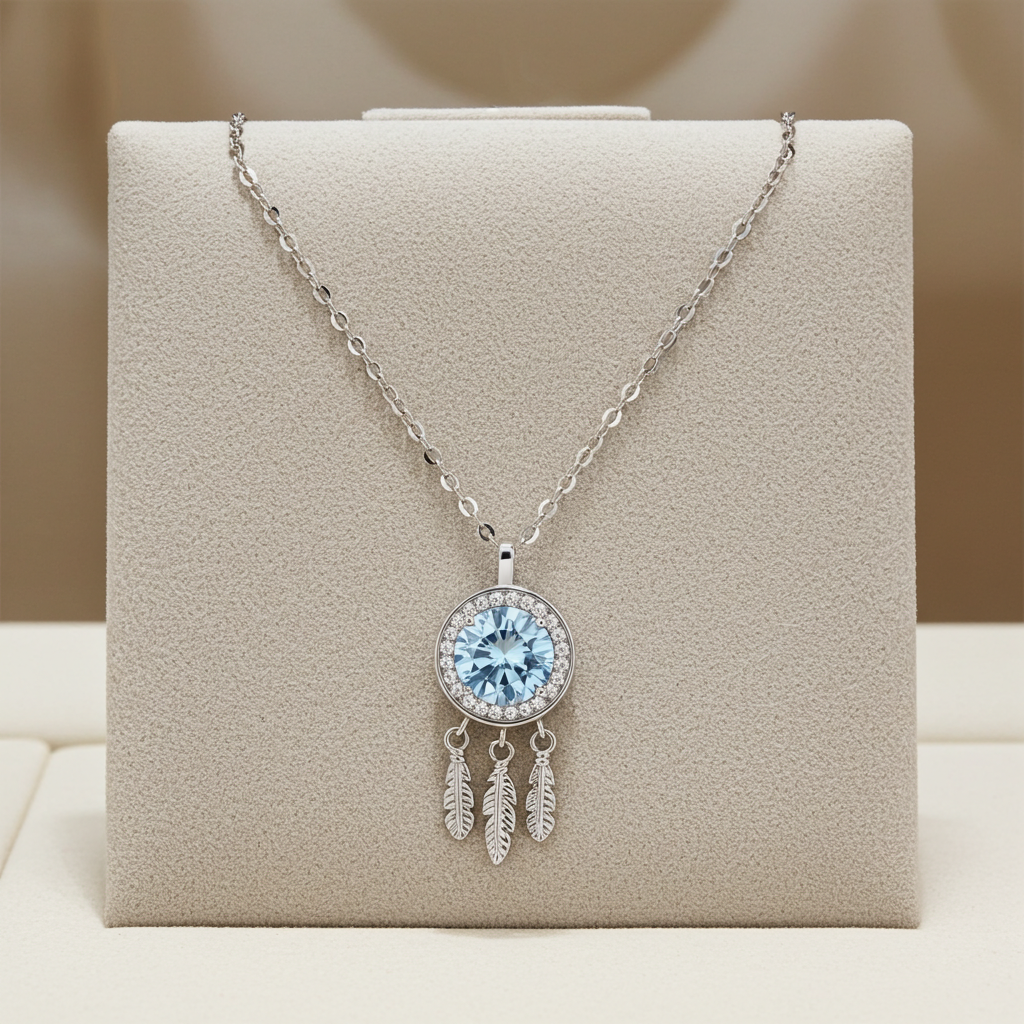 Collana Spirito Acchiappasogni | Moissanite VVS1 1 Carato