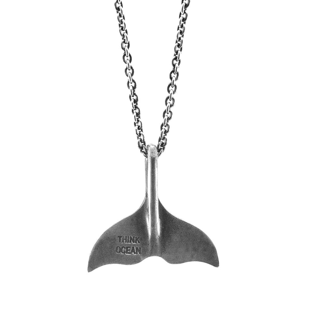 Collana Coda di Balena Think Ocea5 & Impatto Zen – Argento 92ro