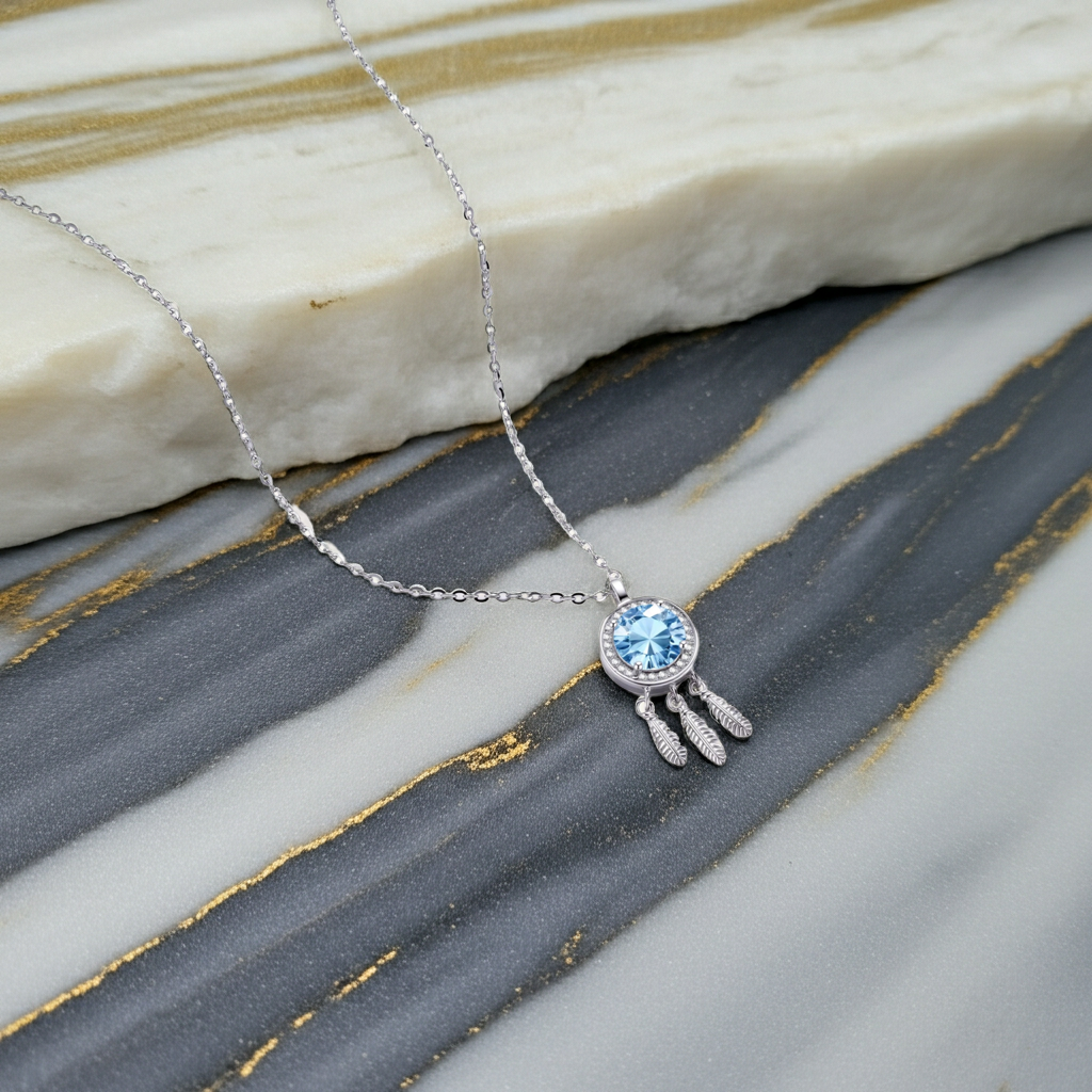 Collana Spirito Acchiappasogni | Moissanite VVS1 1 Carato
