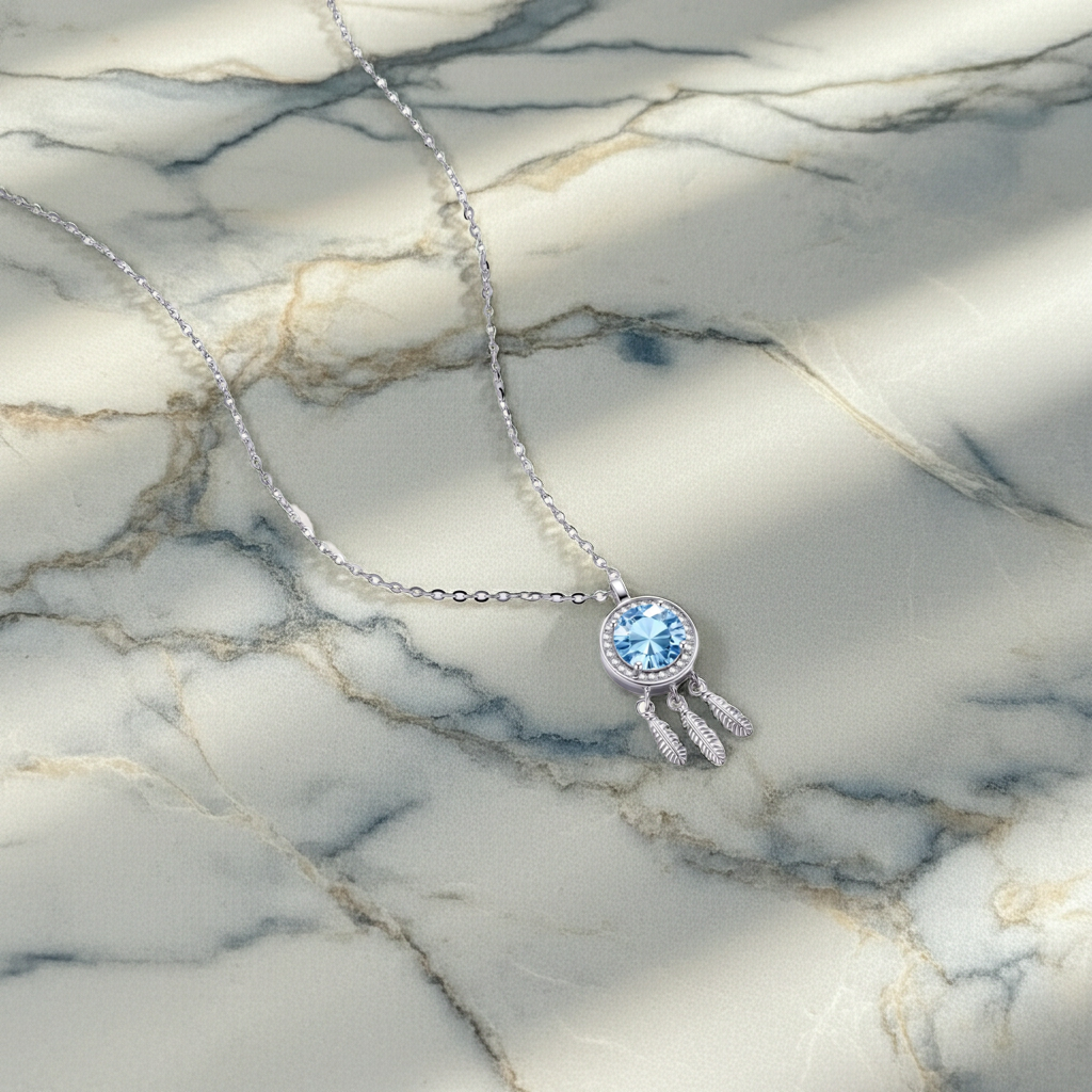 Collana Spirito Acchiappasogni | Moissanite VVS1 1 Carato