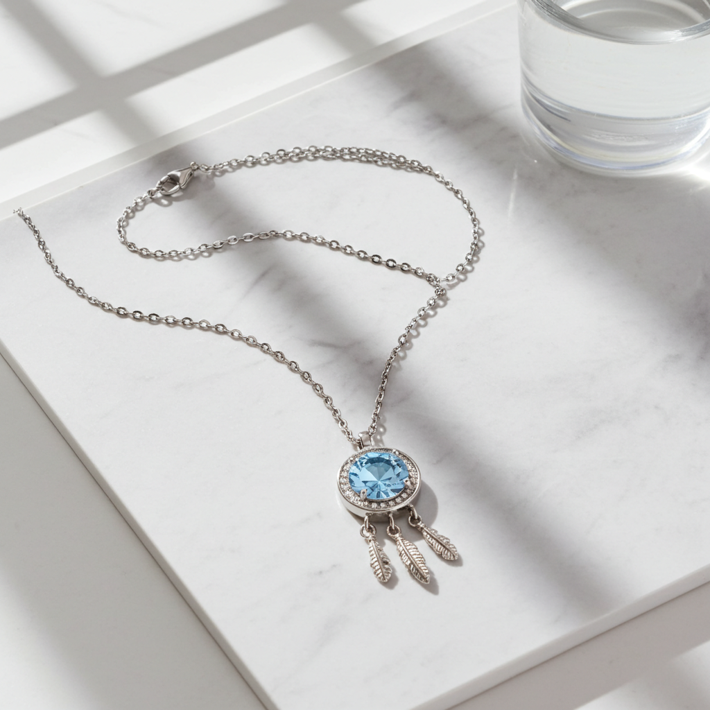 Collana Spirito Acchiappasogni | Moissanite VVS1 1 Carato