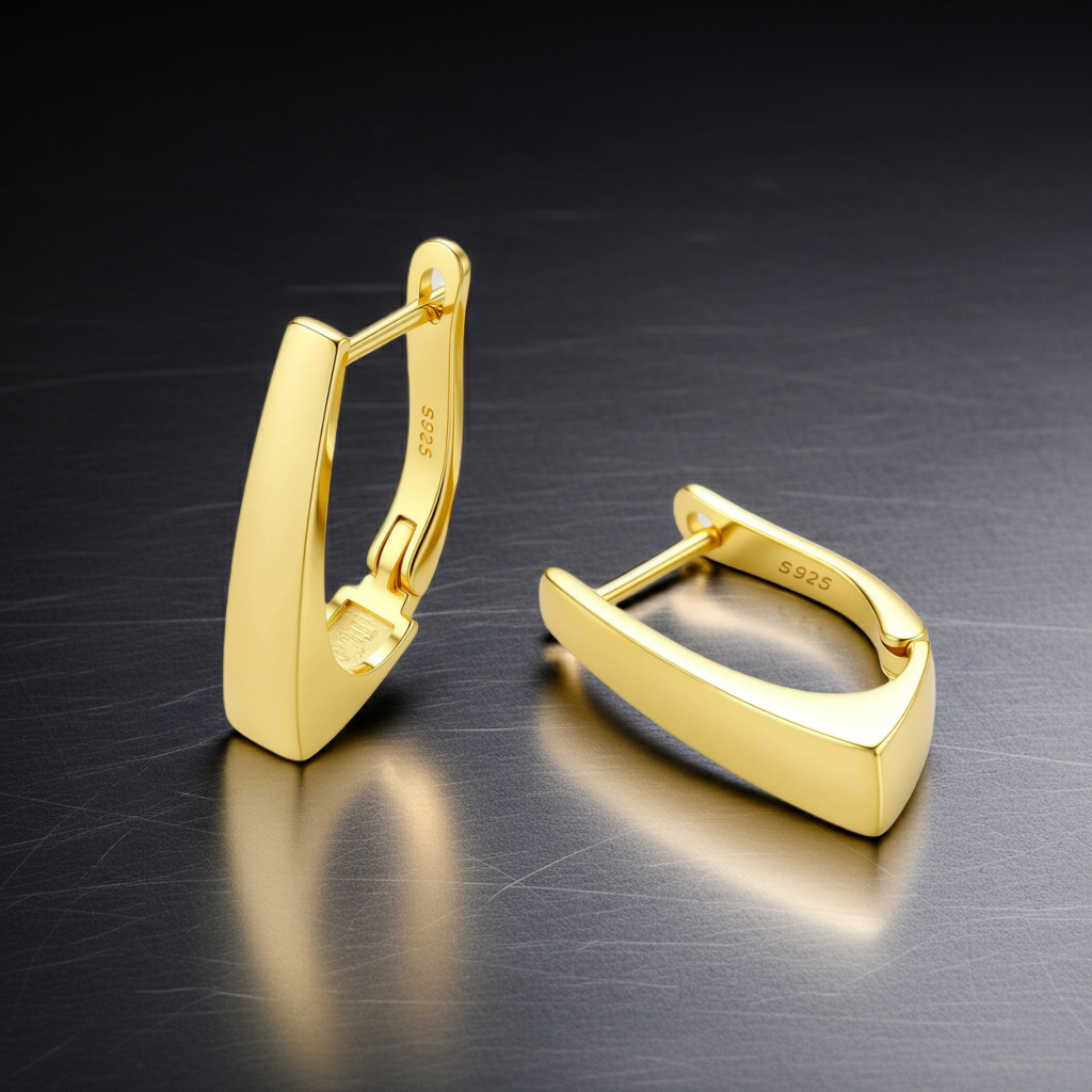 Golden Hour Huggie Earrings