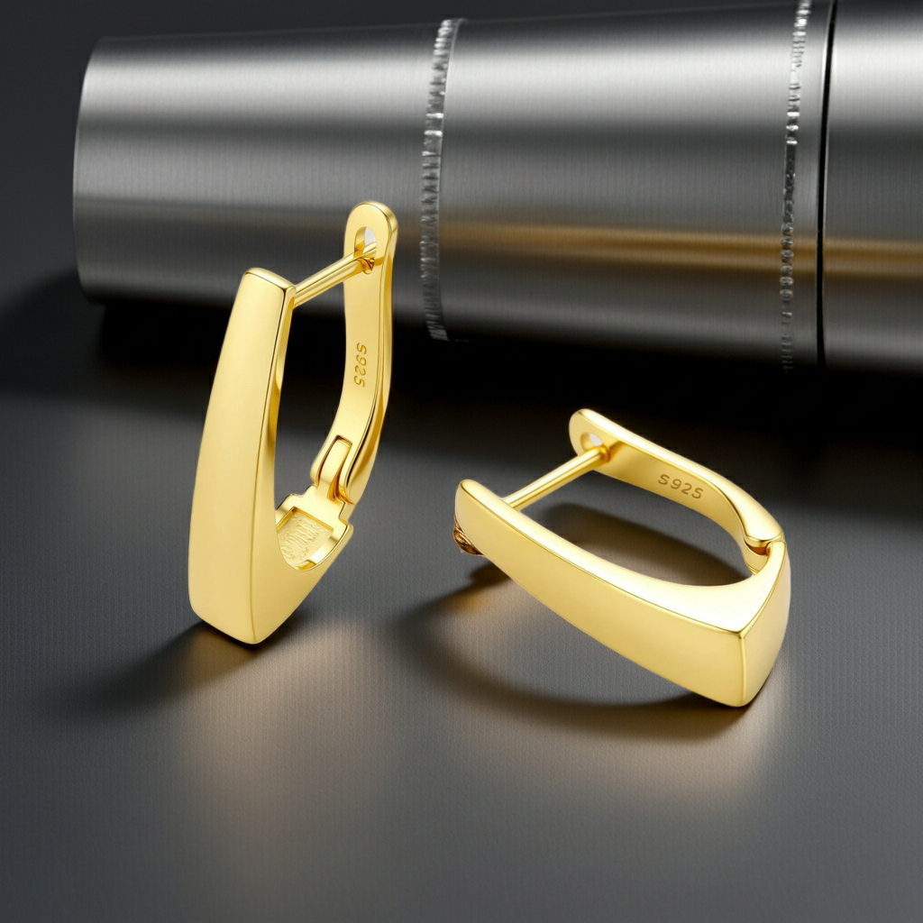 Golden Hour Huggie Earrings