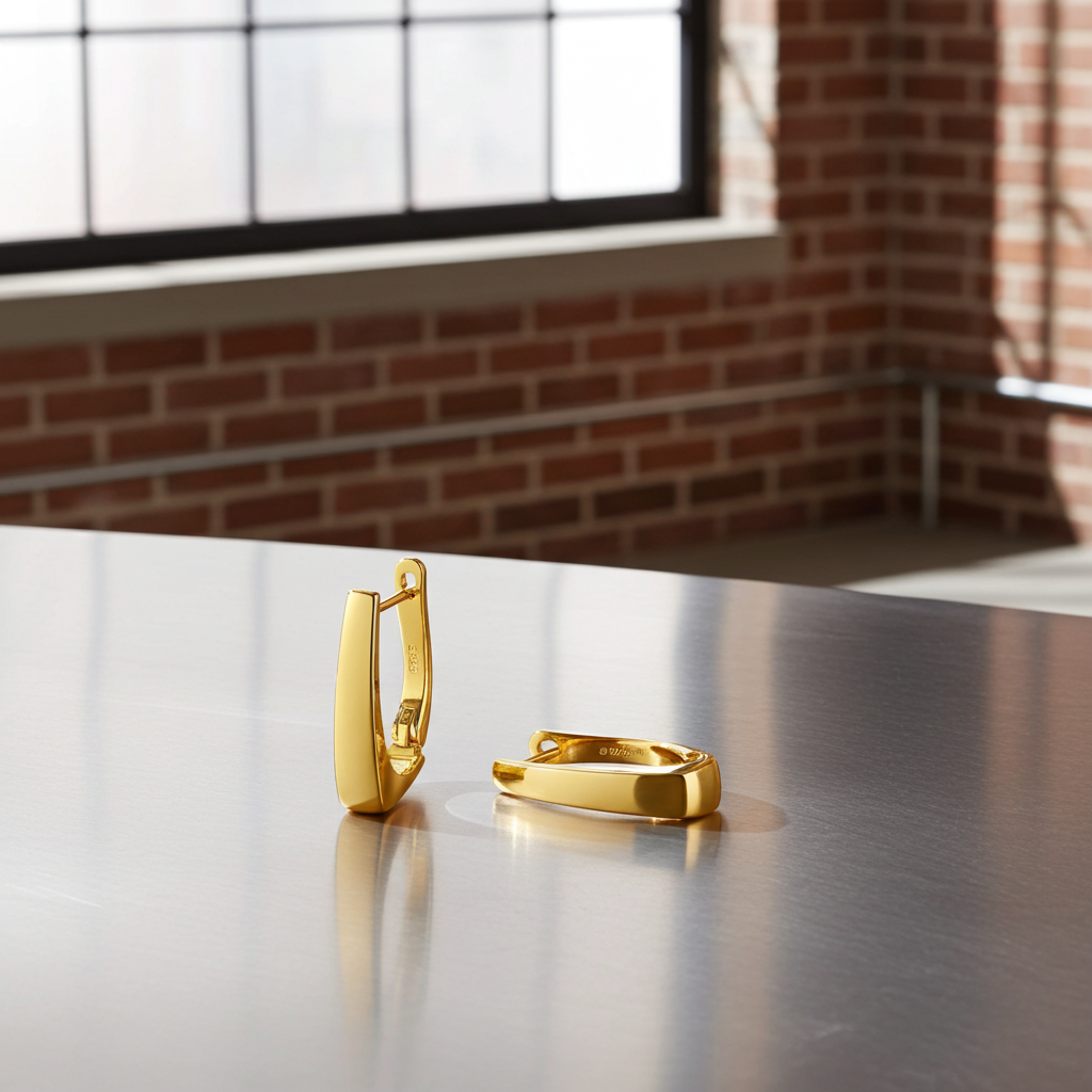 Golden Hour Huggie Earrings