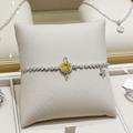 Bracciale Sogni Stellari | Moissanite Gialla VVS1 1 Carato