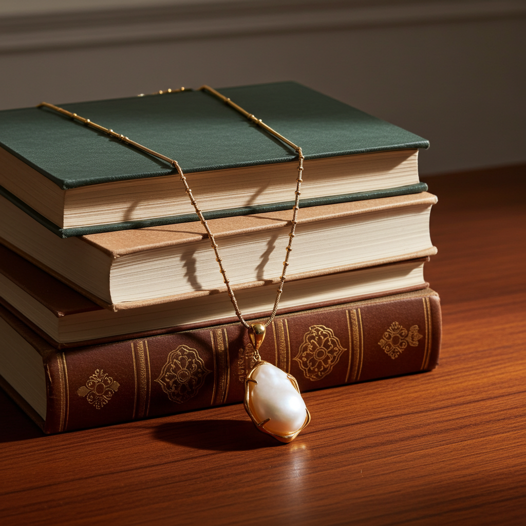 Baroque Pearl Pendant Necklace