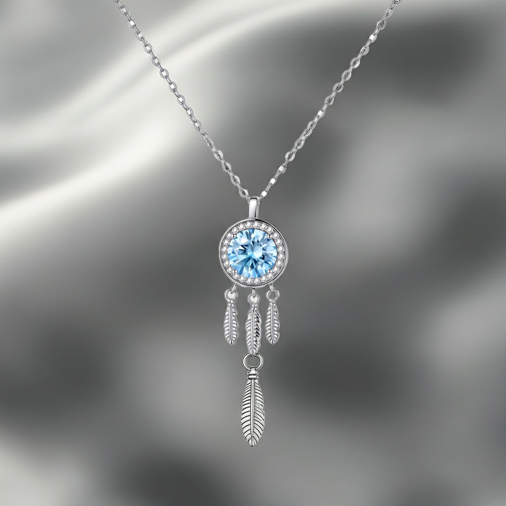 Collana Spirito Acchiappasogni | Moissanite VVS1 1 Carato