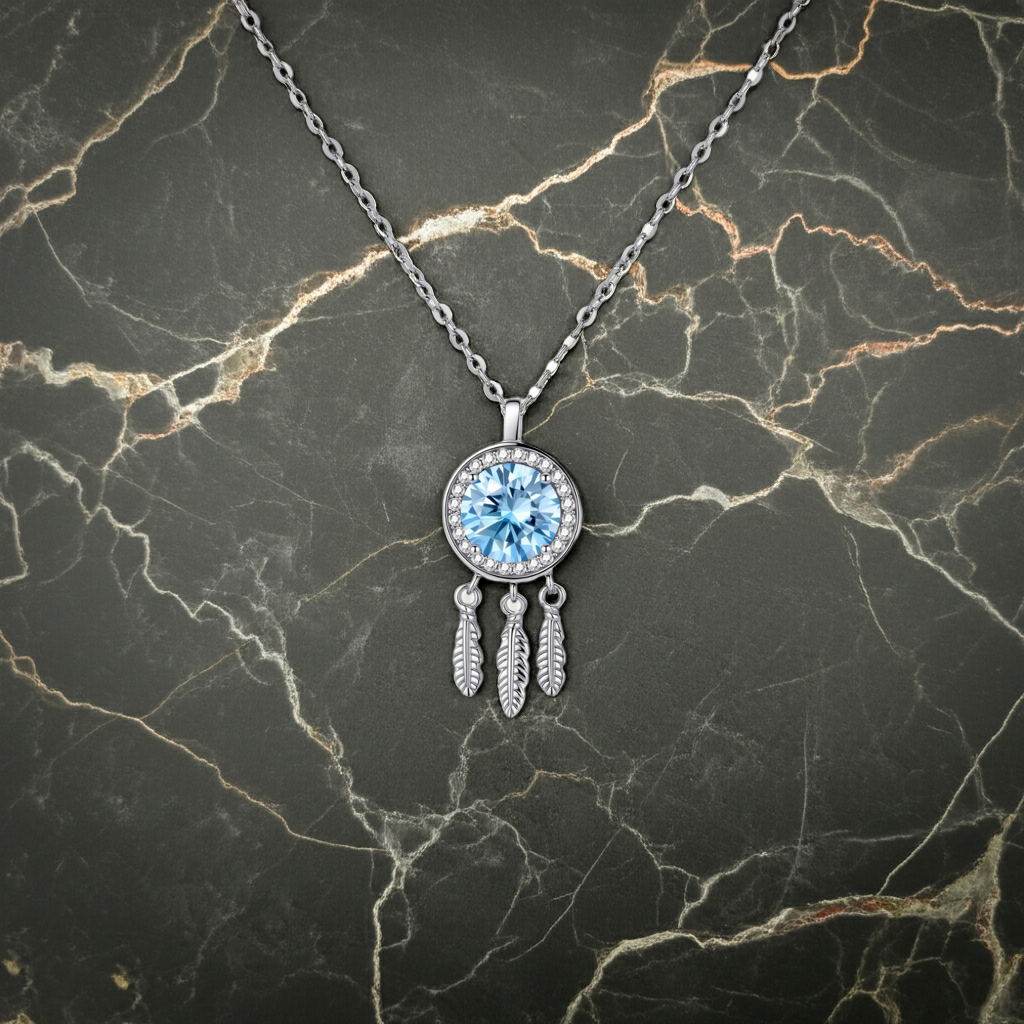 Collana Spirito Acchiappasogni | Moissanite VVS1 1 Carato