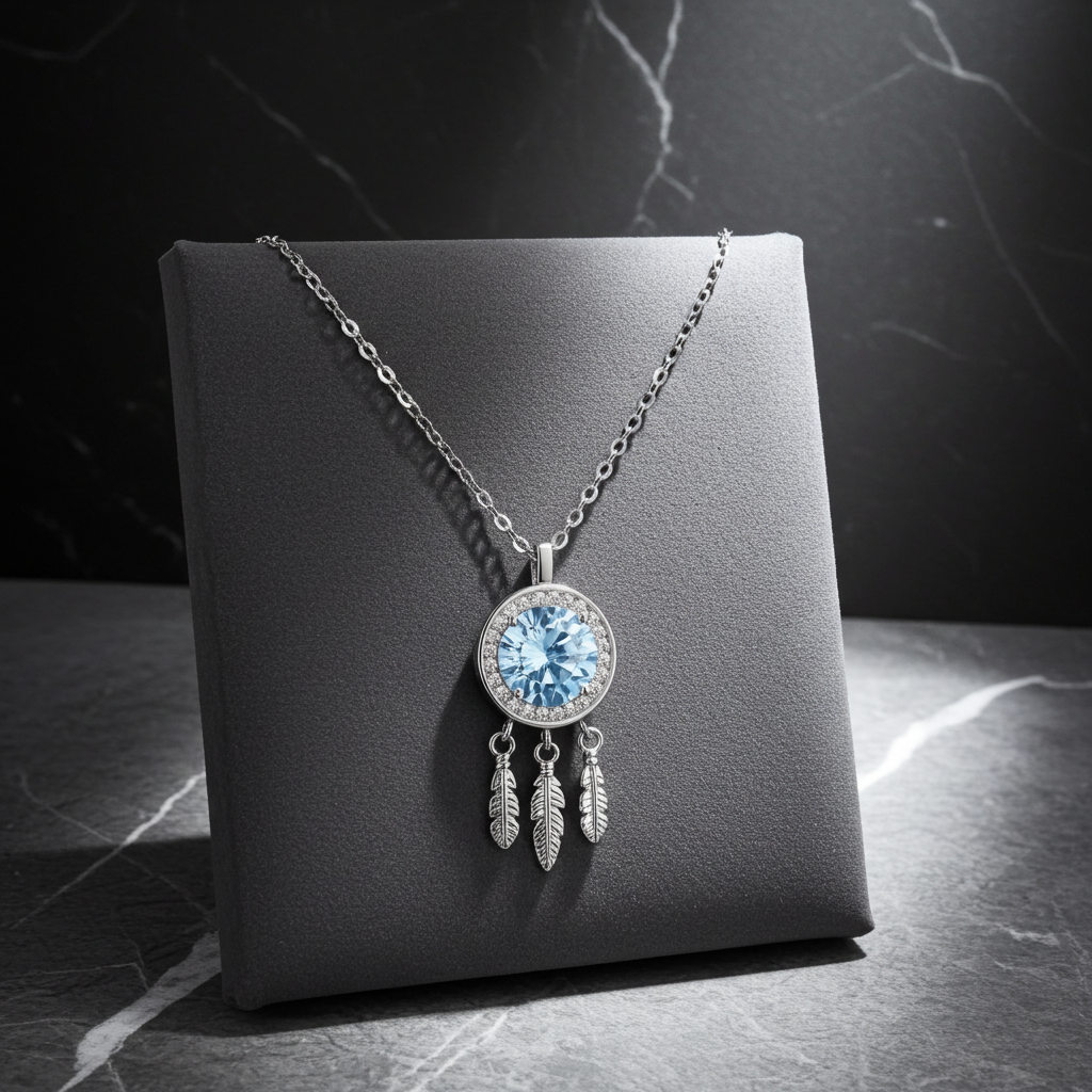 Collana Spirito Acchiappasogni | Moissanite VVS1 1 Carato