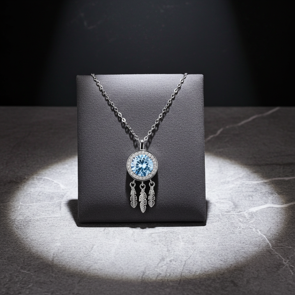 Collana Spirito Acchiappasogni | Moissanite VVS1 1 Carato