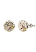 Gemelli Movimento d'Orologio – Acciaio Inox Argento